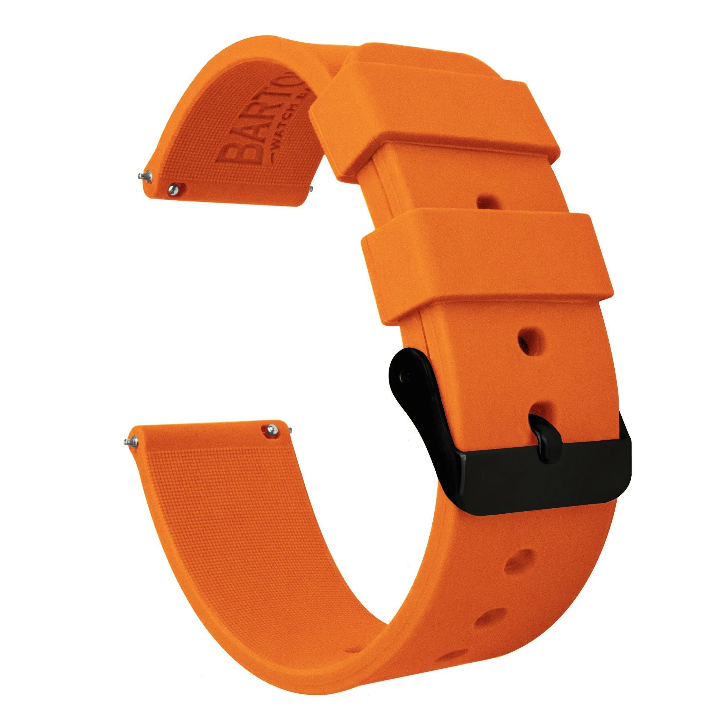 Samsung Galaxy Watch Active Silicone Pumpkin Orange Watch Band