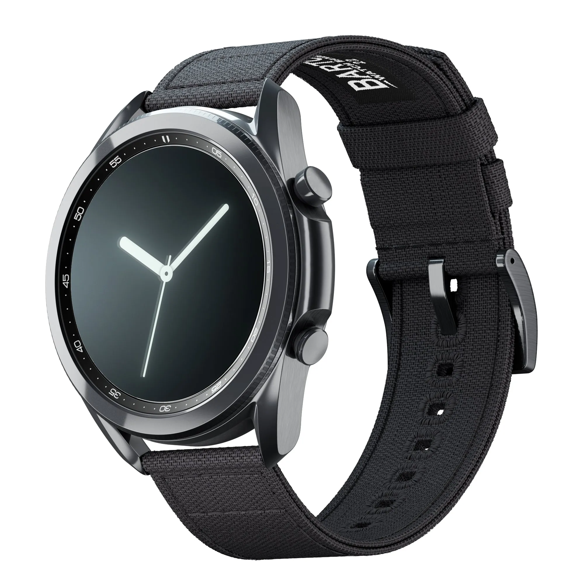 Samsung Galaxy Watch3 Smoke Grey Canvas Watch Band