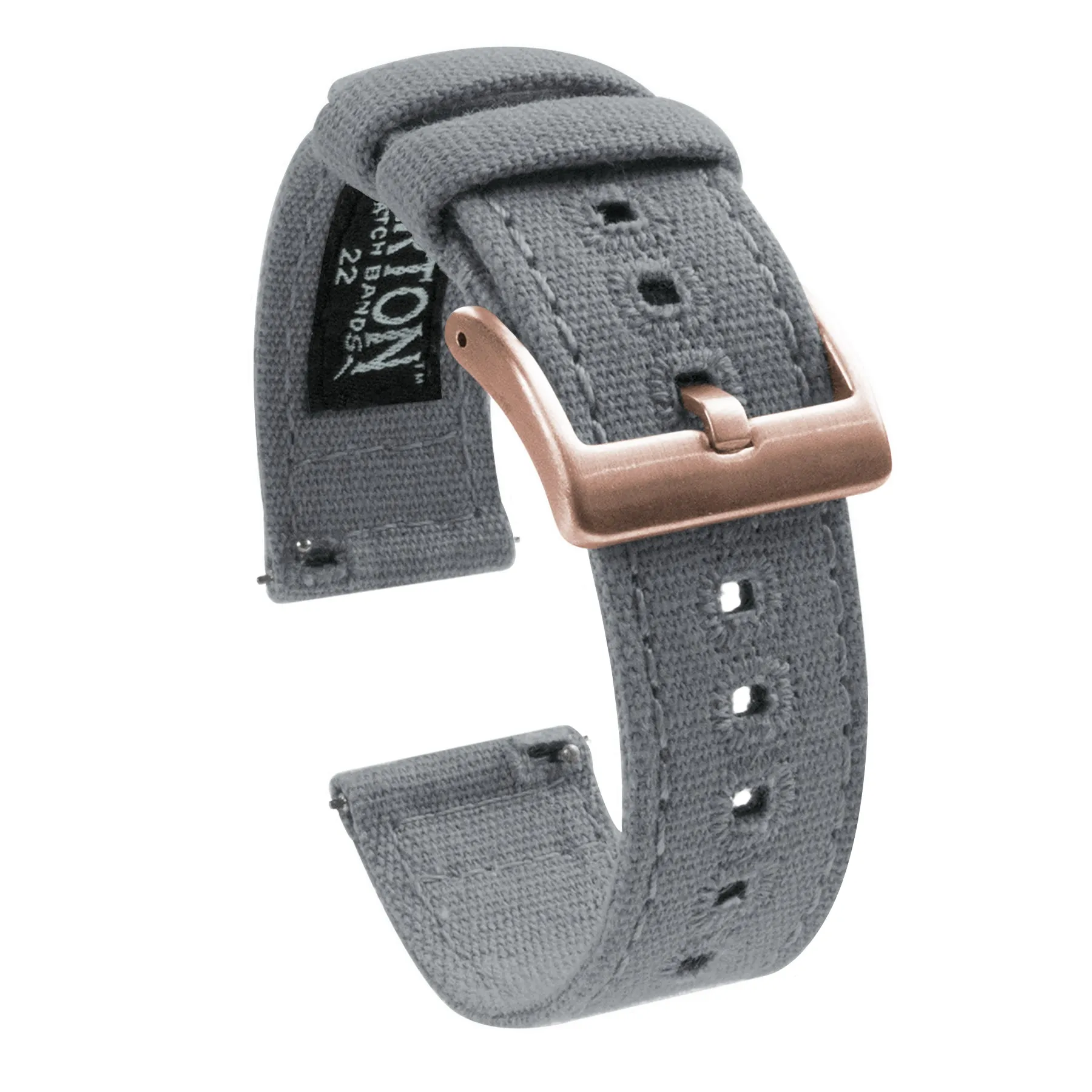 Samsung Galaxy Watch4 Cool Grey Canvas Watch Band
