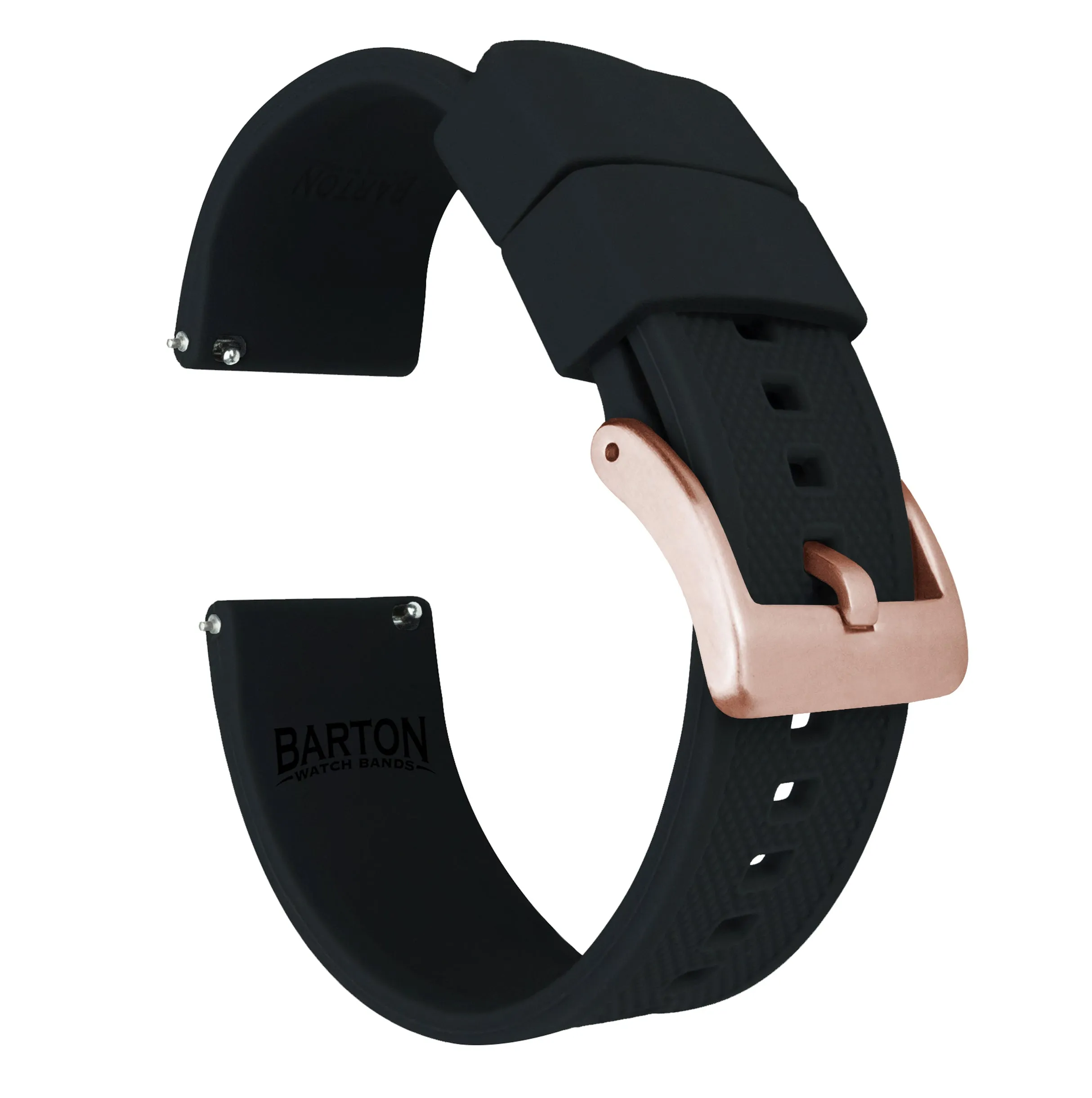 Samsung Galaxy Watch4 Elite Silicone Black Watch Band