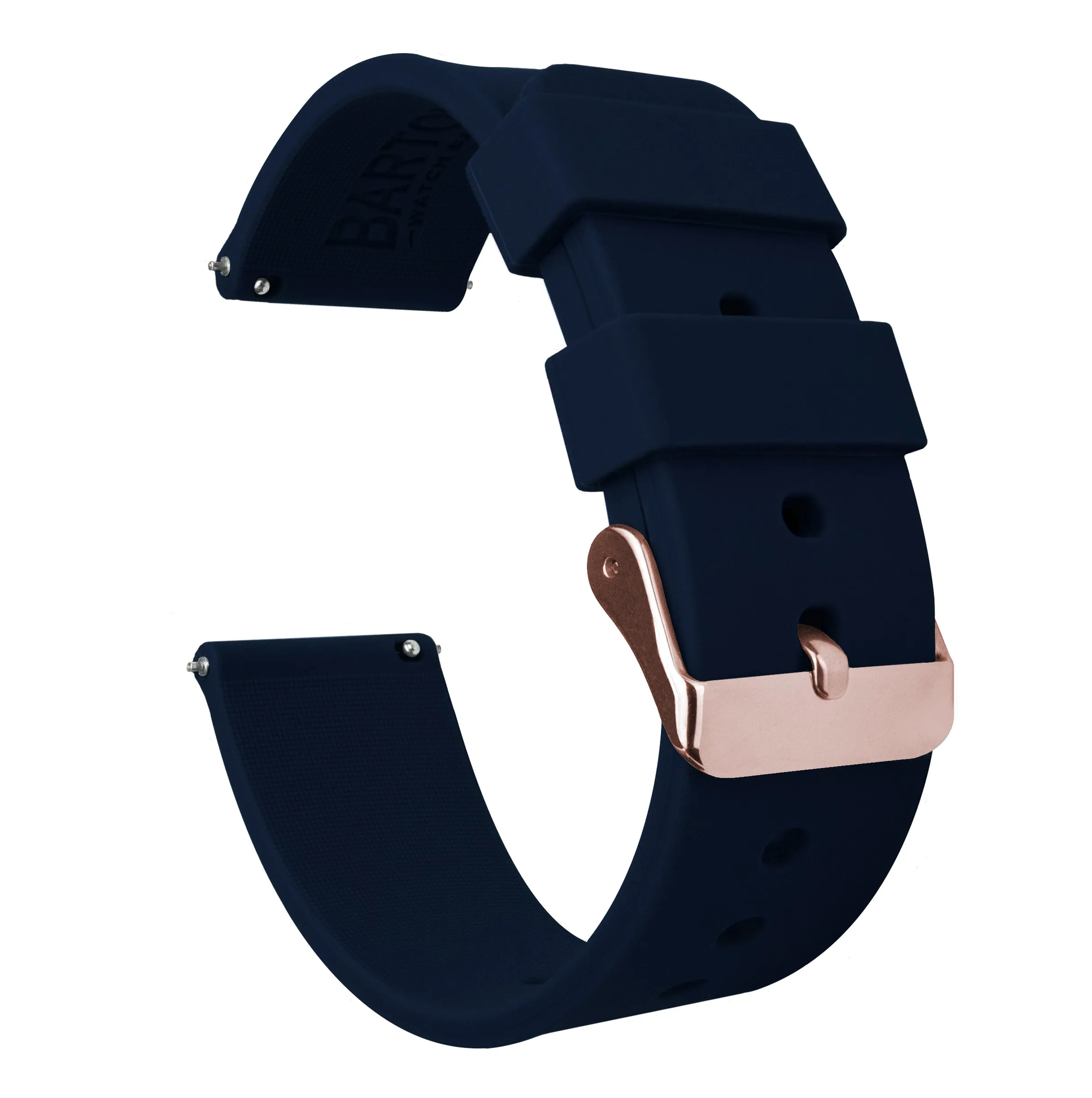 Samsung Galaxy Watch4 Silicone Navy Blue Watch Band