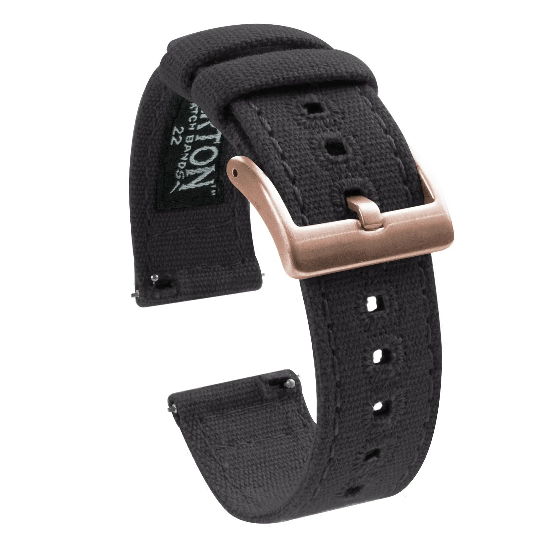Samsung Galaxy Watch4 Smoke Grey Canvas Watch Band