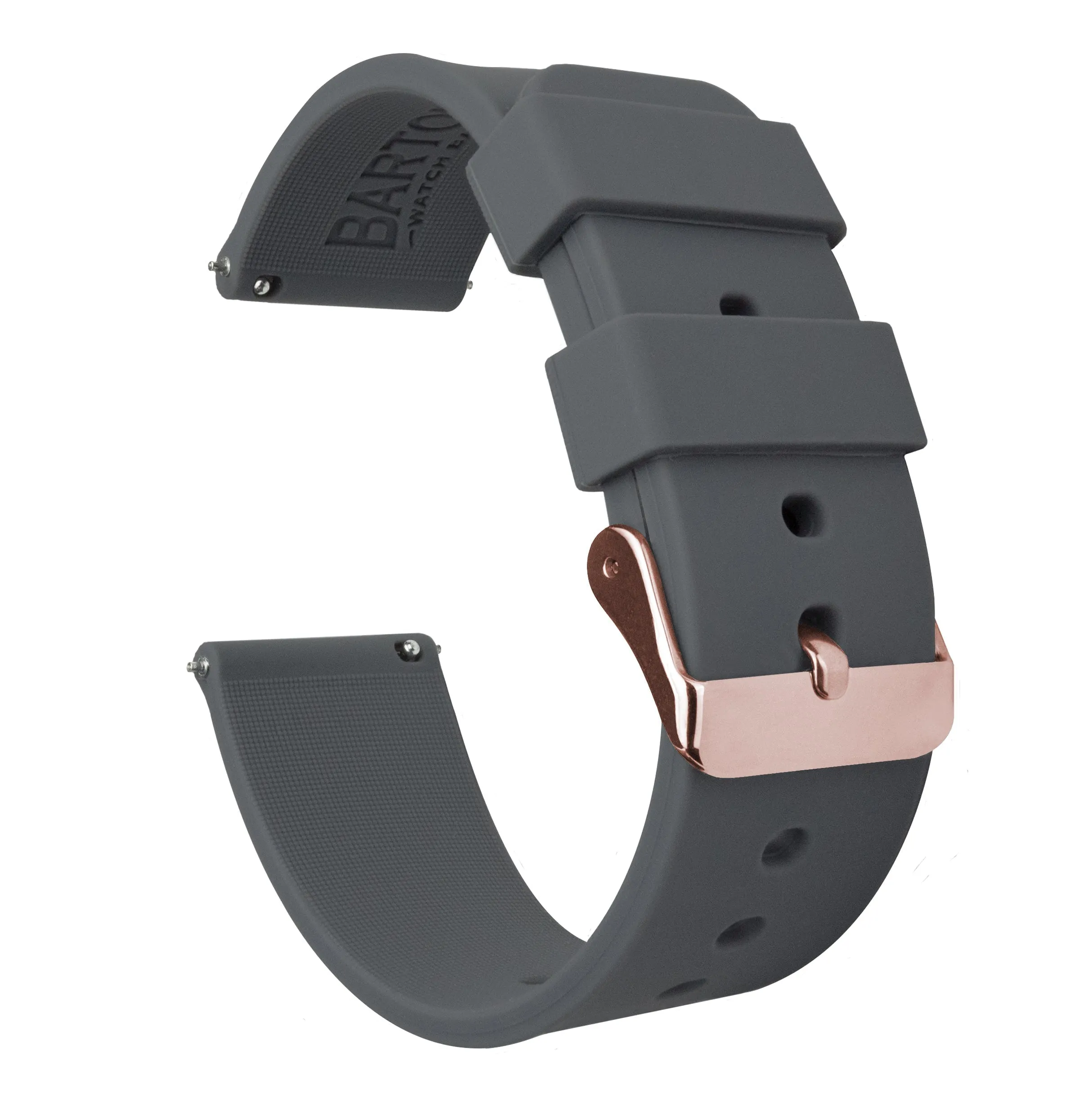 Samsung Galaxy Watch5 Silicone Smokey Grey Watch Band