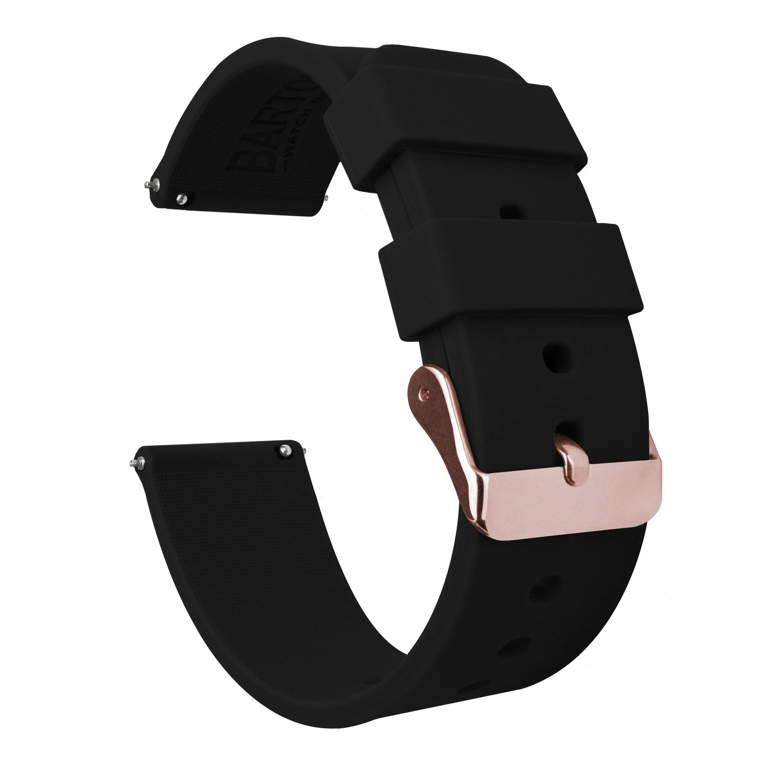 Samsung Galaxy Watch6 Silicone Black Watch Band