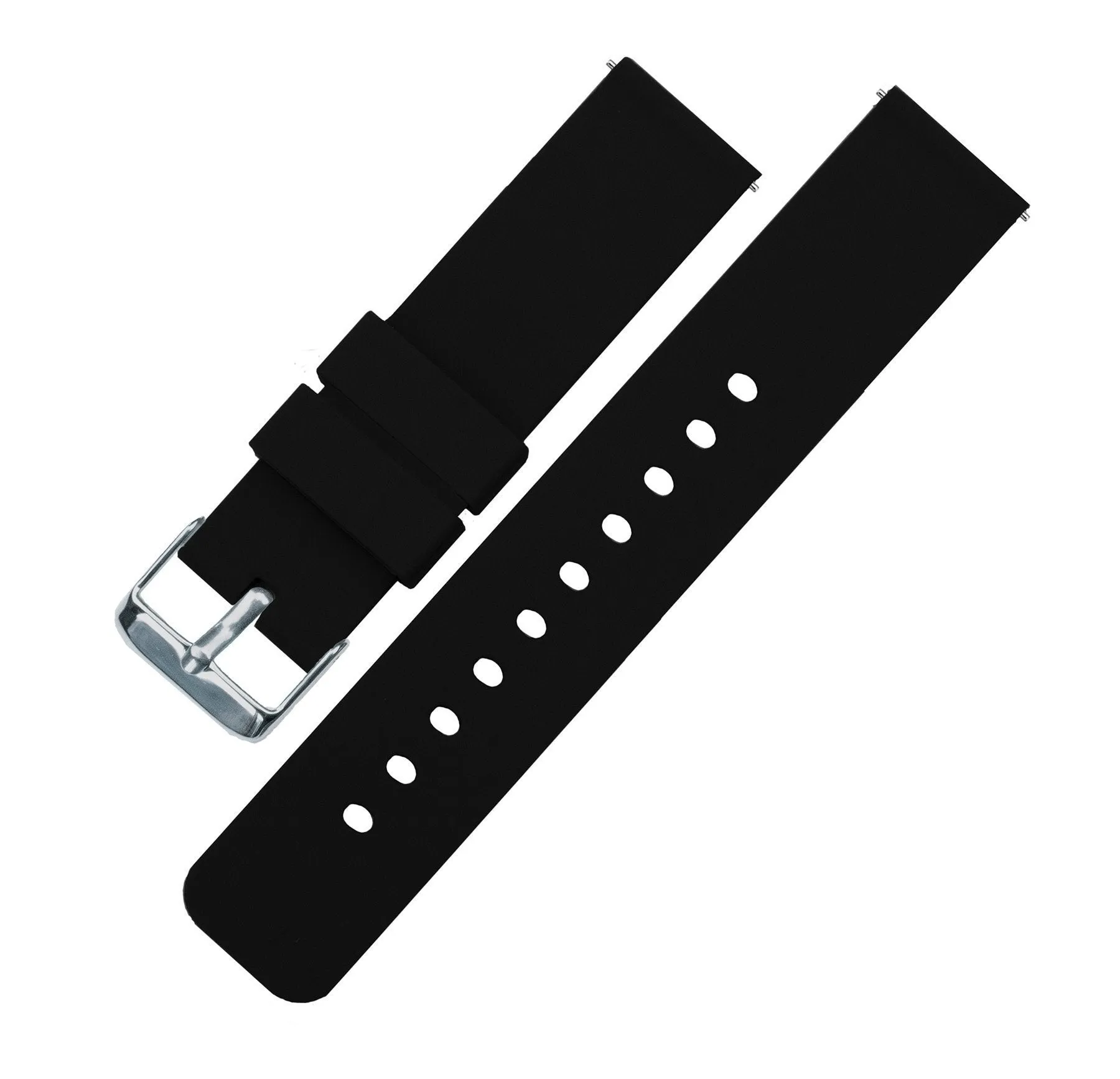 Samsung Galaxy Watch6 Silicone Black Watch Band