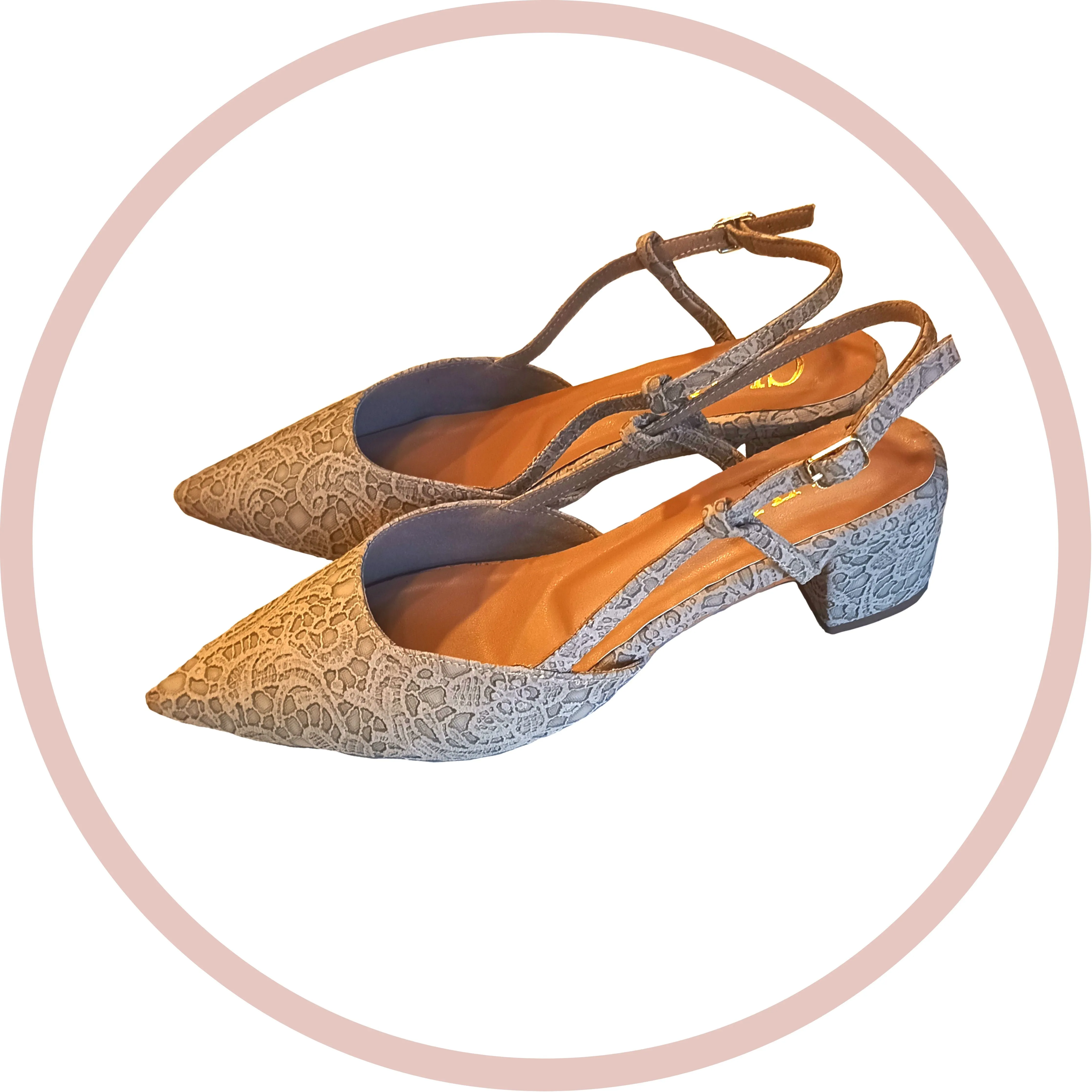 SAZ BEIGE SLINGBACK
