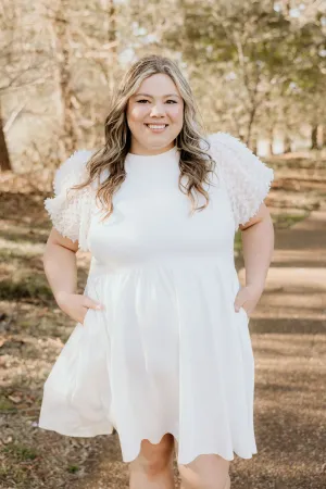See You in White Babydoll Dress