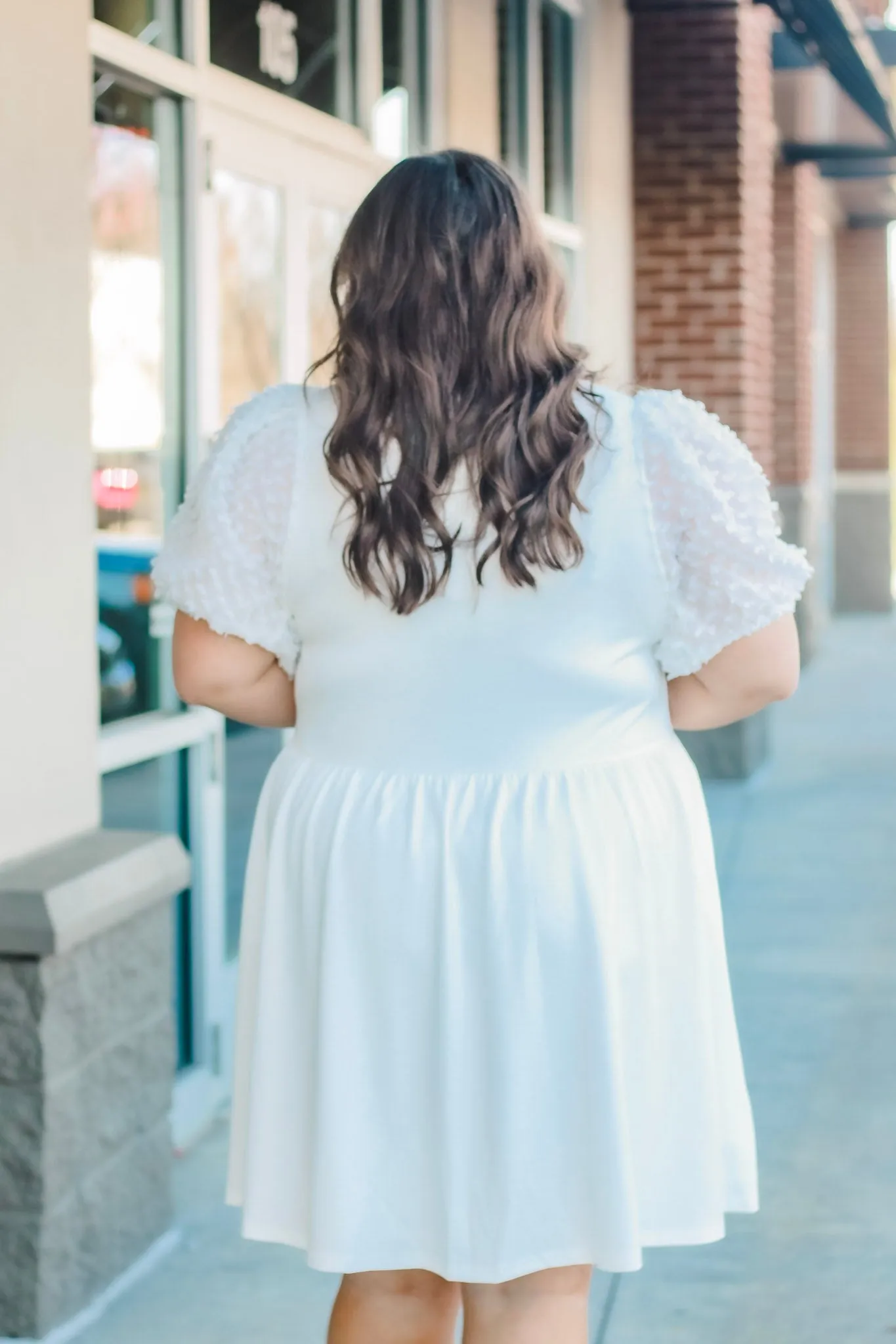 See You in White Babydoll Dress