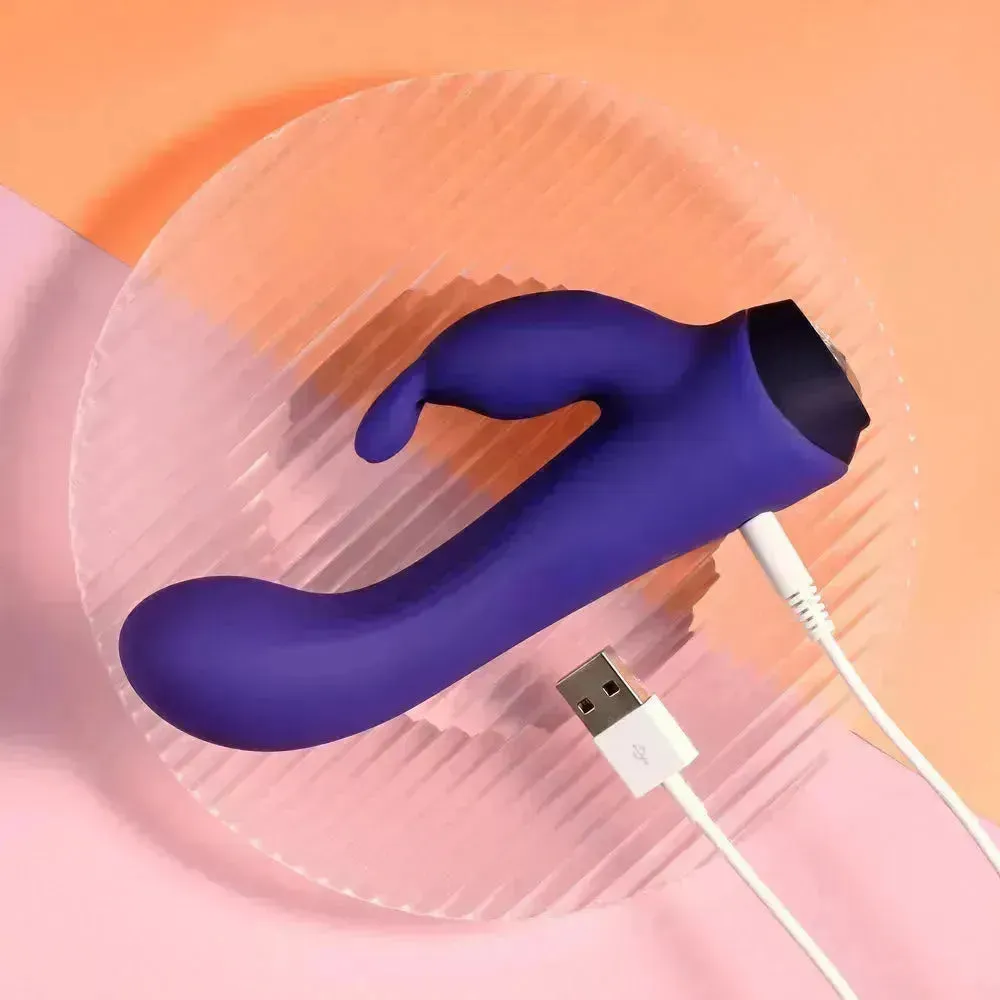 Selopa PLUM JOB -  13.5 cm USB Rechargeable Rabbit Vibrator