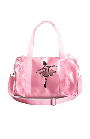 Sequin Ballerina Barrel Bag