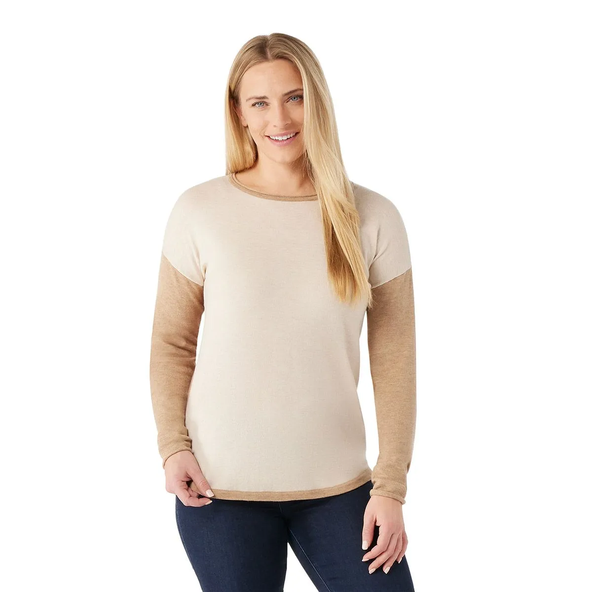 Shadow Pine Colorblock Crew Sweater (Women's) - SW016487