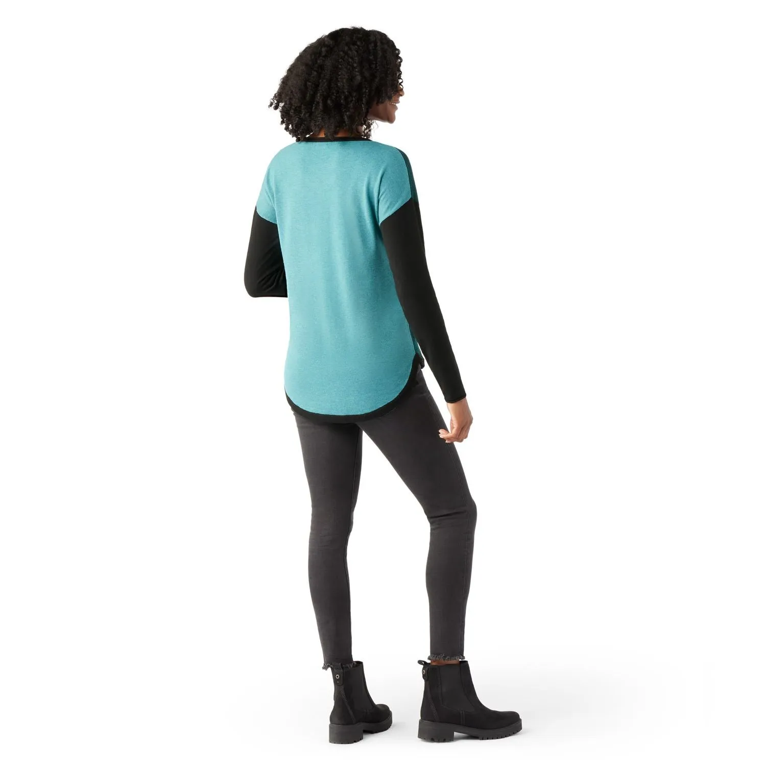 Shadow Pine Colorblock Crew Sweater (Women's) - SW016487