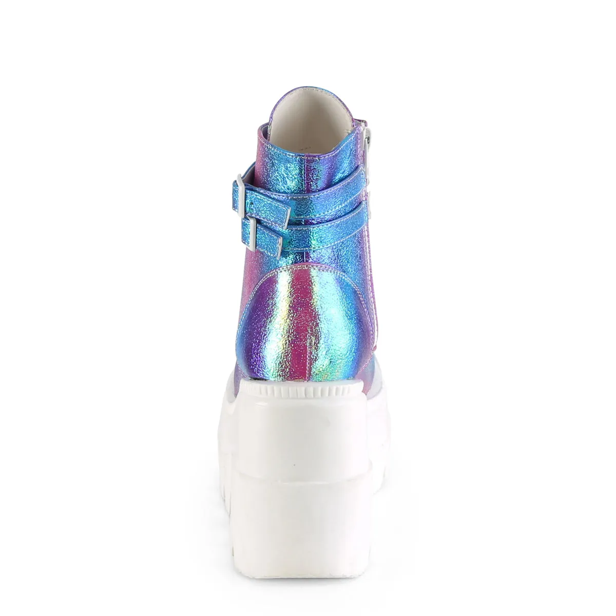 SHAKER-52  Purple Multi Iridescent Vegan Leather