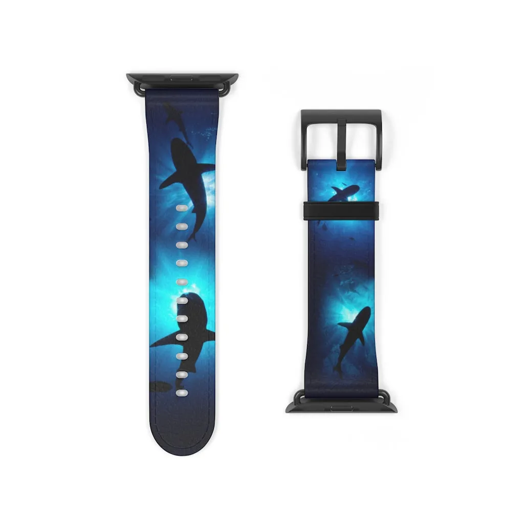 Shark Sunburst Watch Band