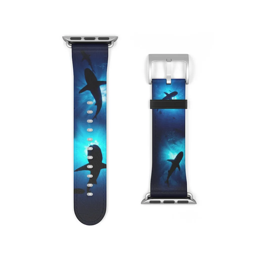 Shark Sunburst Watch Band
