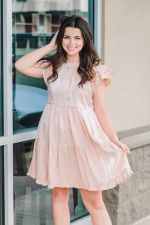 Shimmering Champagne Dress