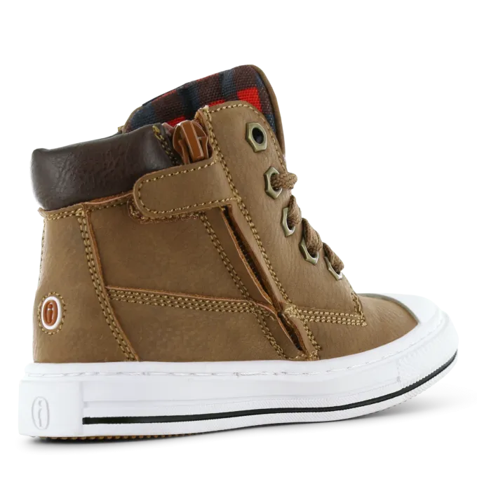 Shoesme Cognac Leather Boots