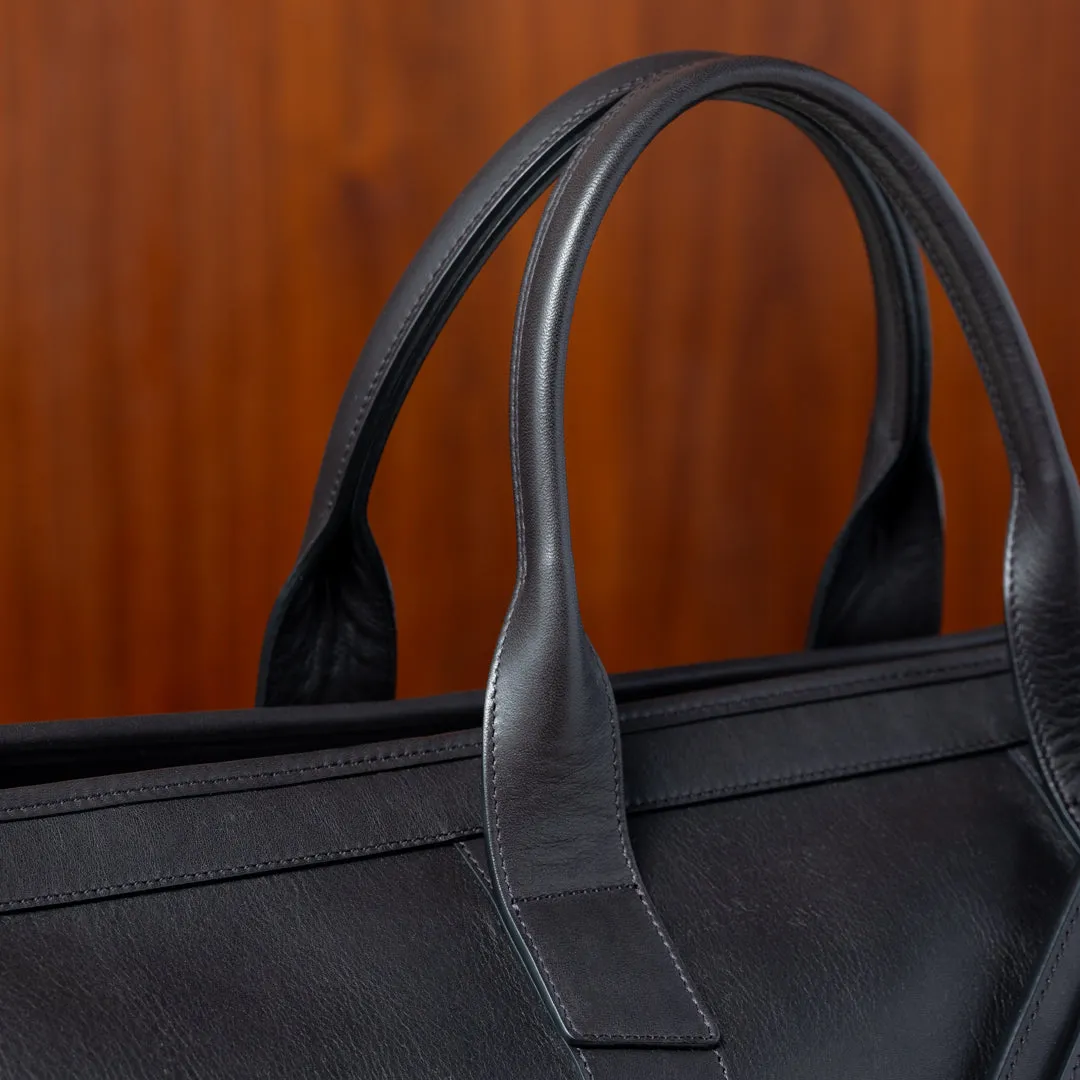 Signature Leather Travel Duffle