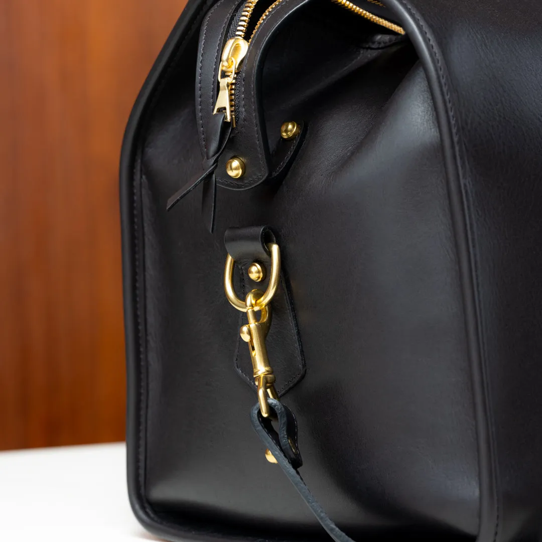Signature Leather Travel Duffle