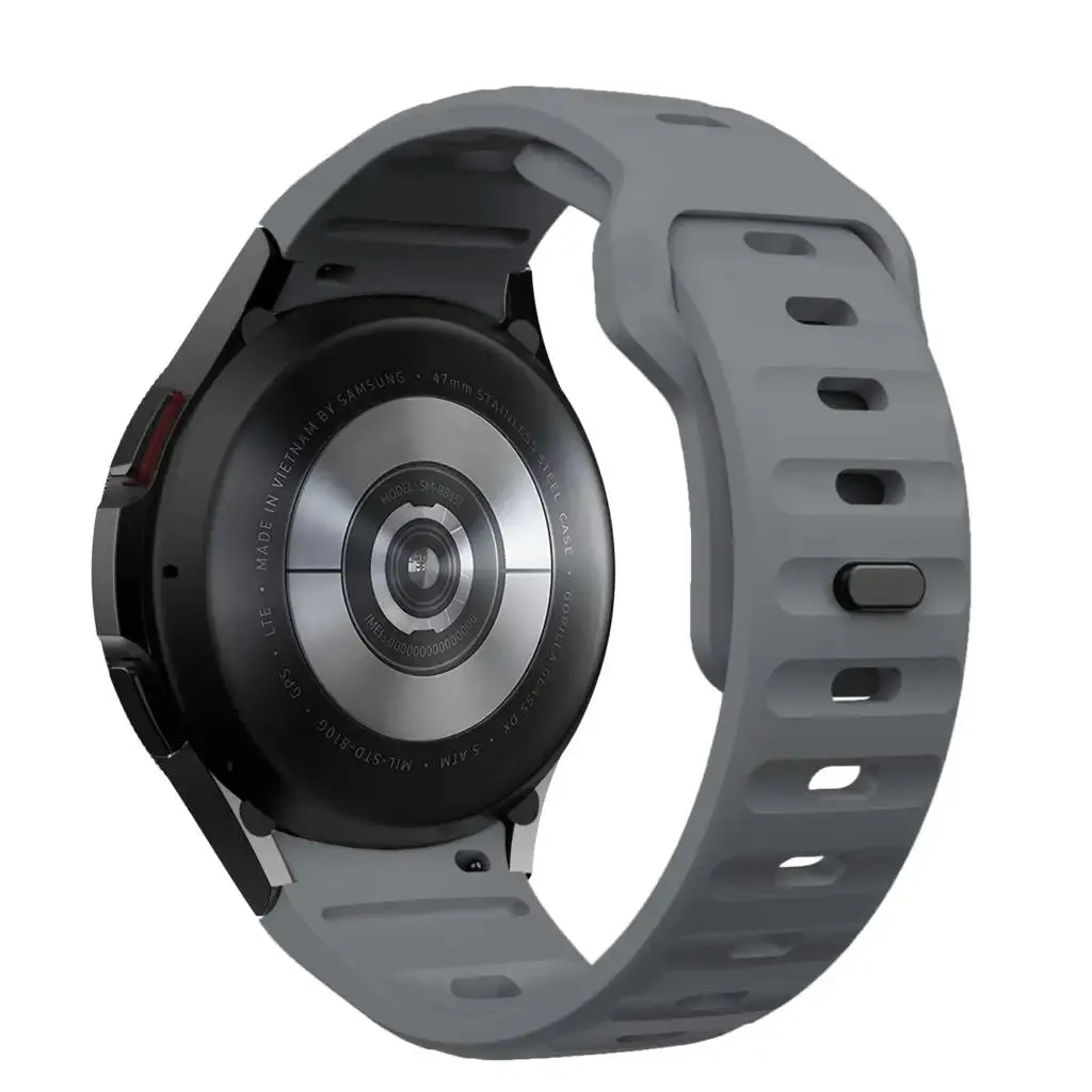 Silicone Striped Strap for Samsung Galaxy Watch