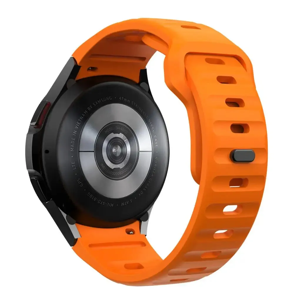 Silicone Striped Strap for Samsung Galaxy Watch
