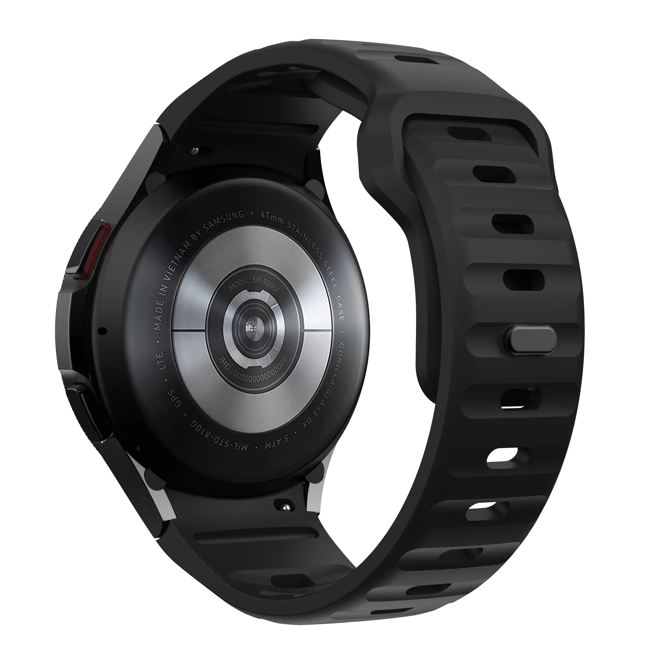 Silicone Striped Strap for Samsung Galaxy Watch