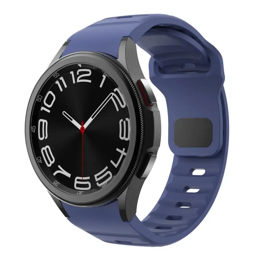 Silicone Striped Strap for Samsung Galaxy Watch