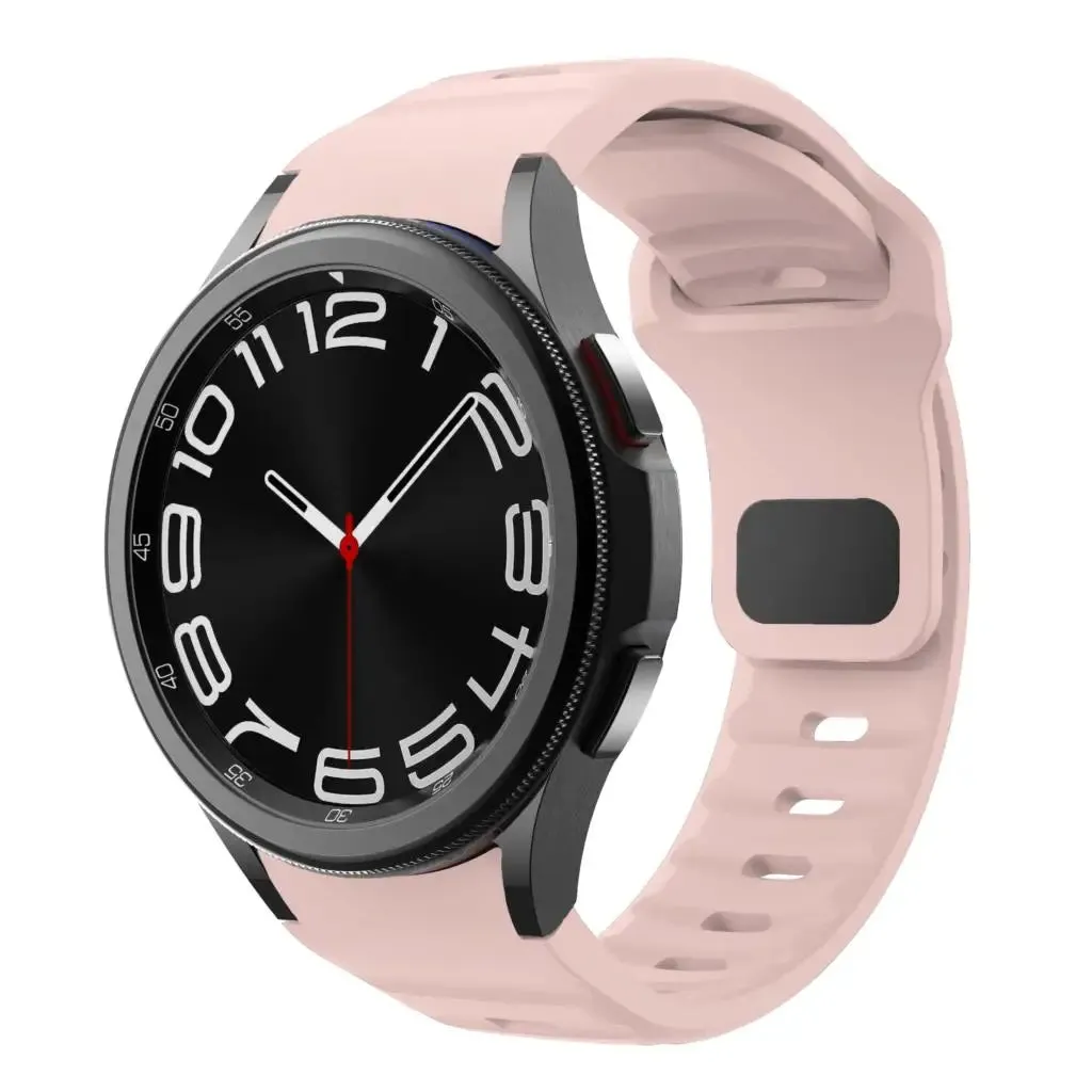 Silicone Striped Strap for Samsung Galaxy Watch
