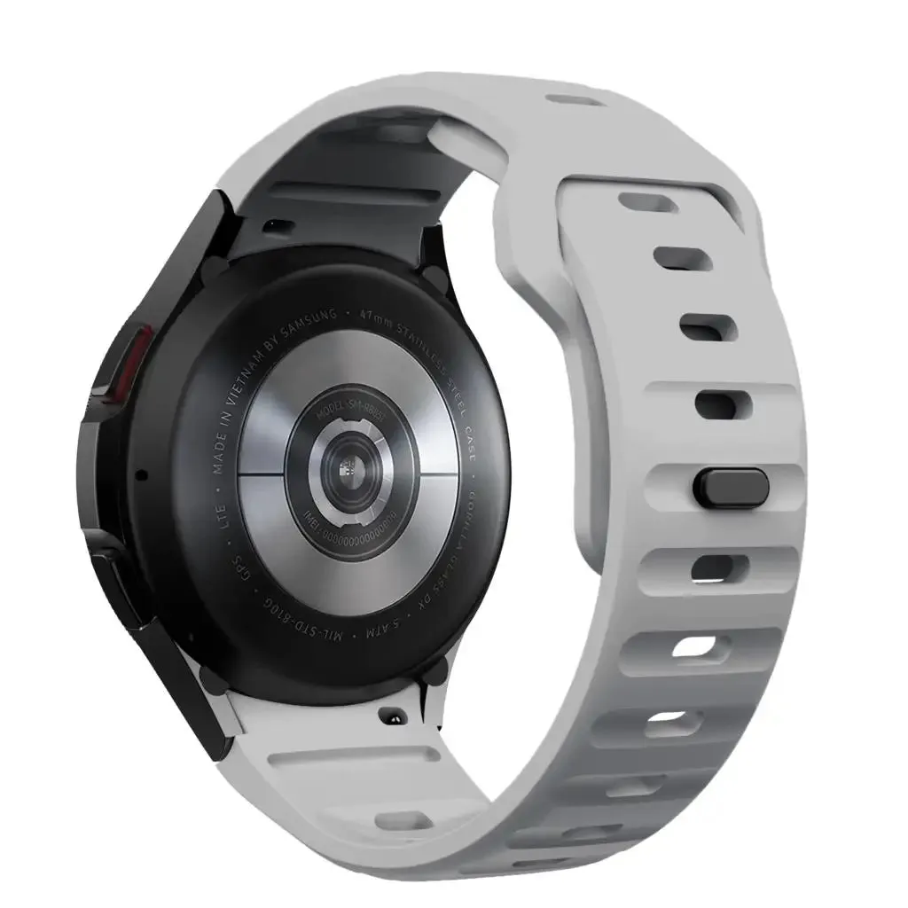 Silicone Striped Strap for Samsung Galaxy Watch