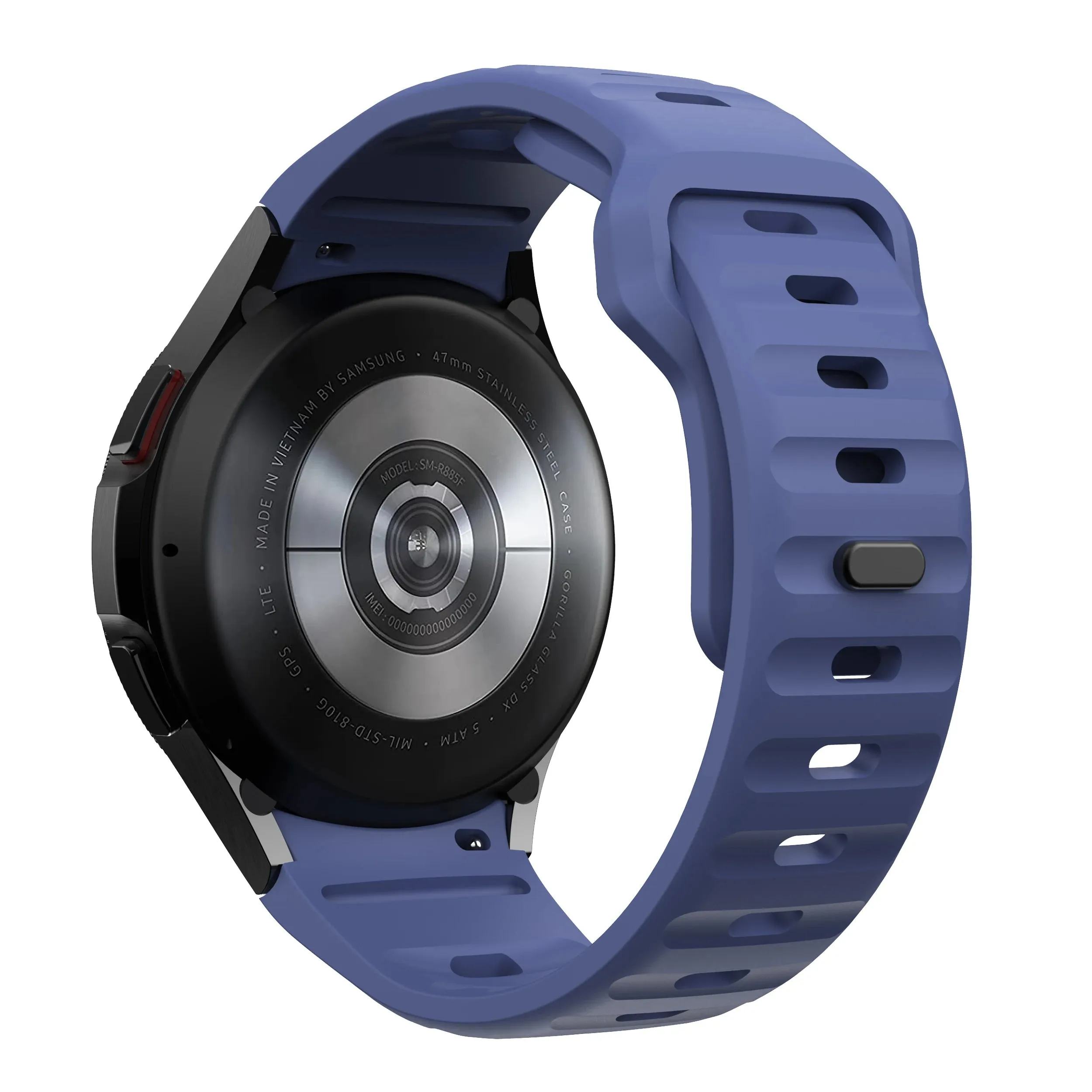 Silicone Striped Strap for Samsung Galaxy Watch