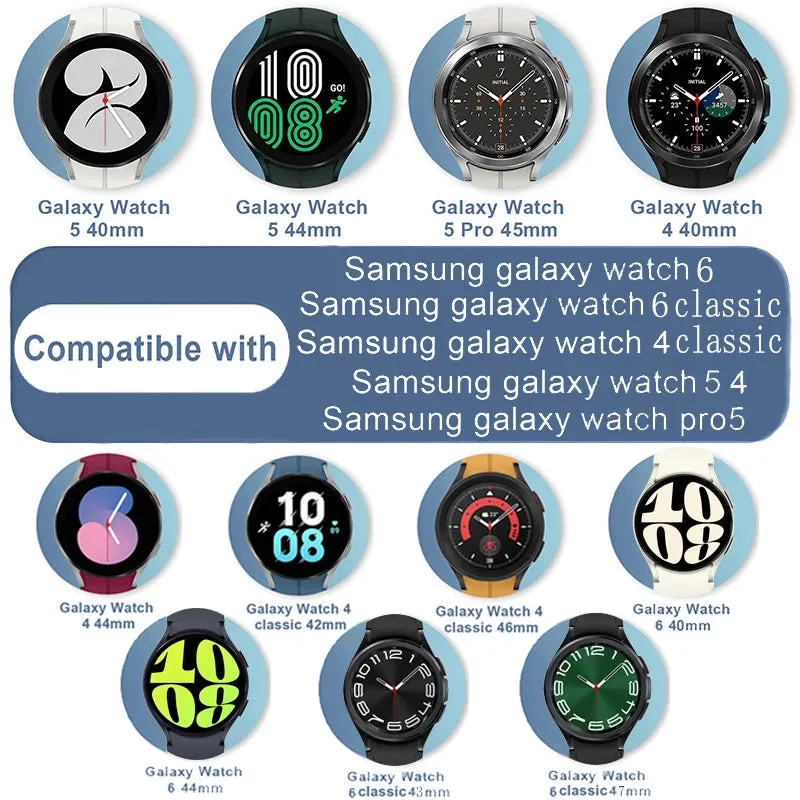 Silicone Striped Strap for Samsung Galaxy Watch