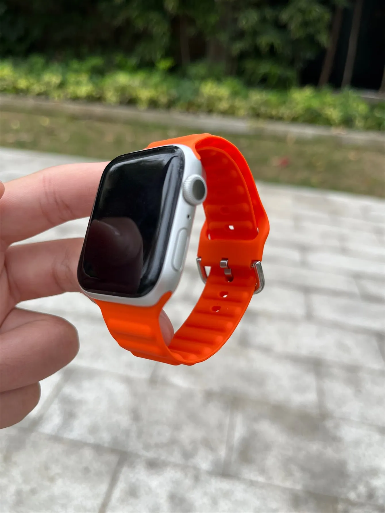 Silicone Watchband - Orange