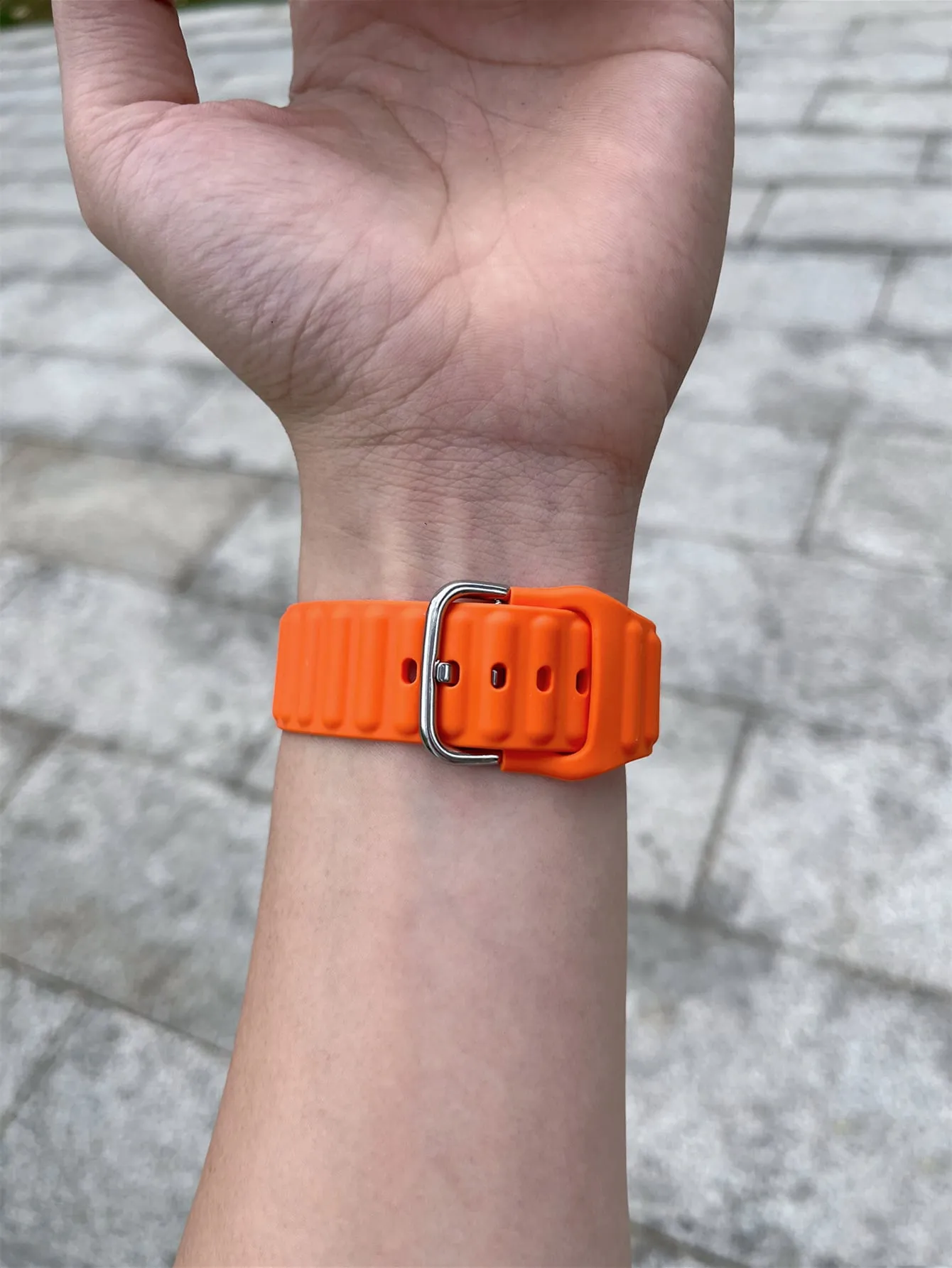 Silicone Watchband - Orange