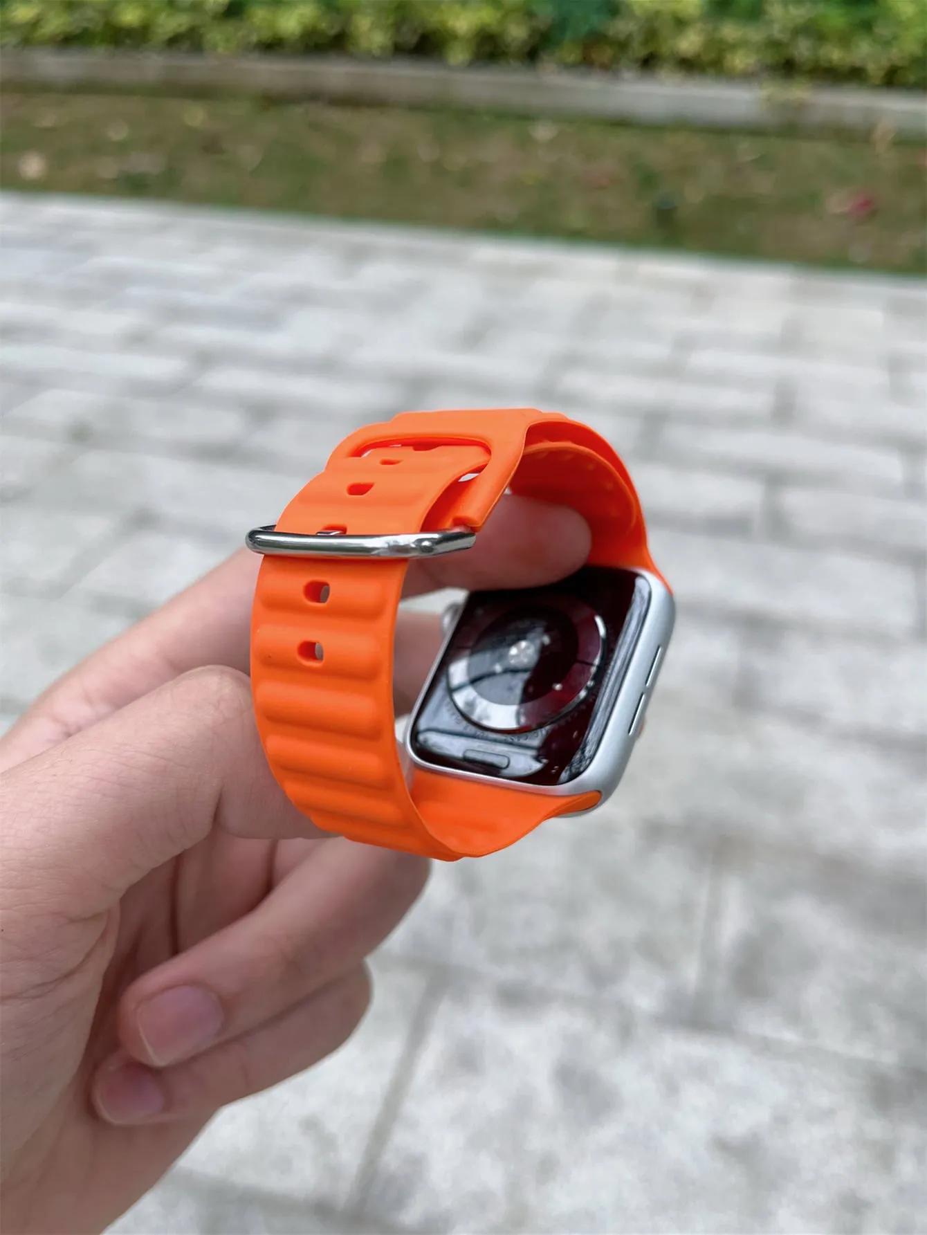 Silicone Watchband - Orange