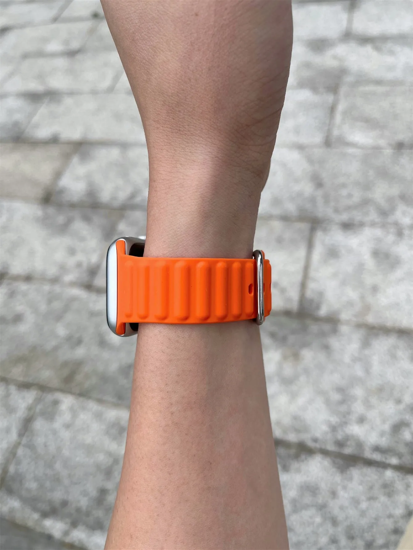Silicone Watchband - Orange