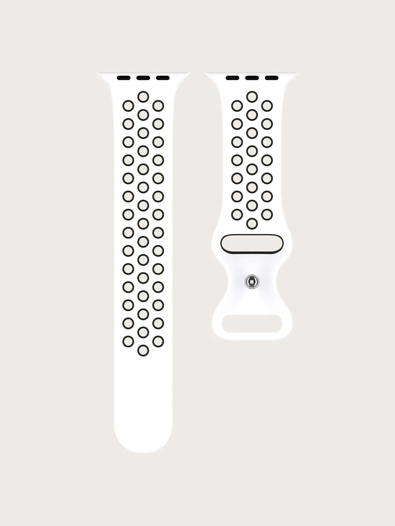 Silicone Watchband - White