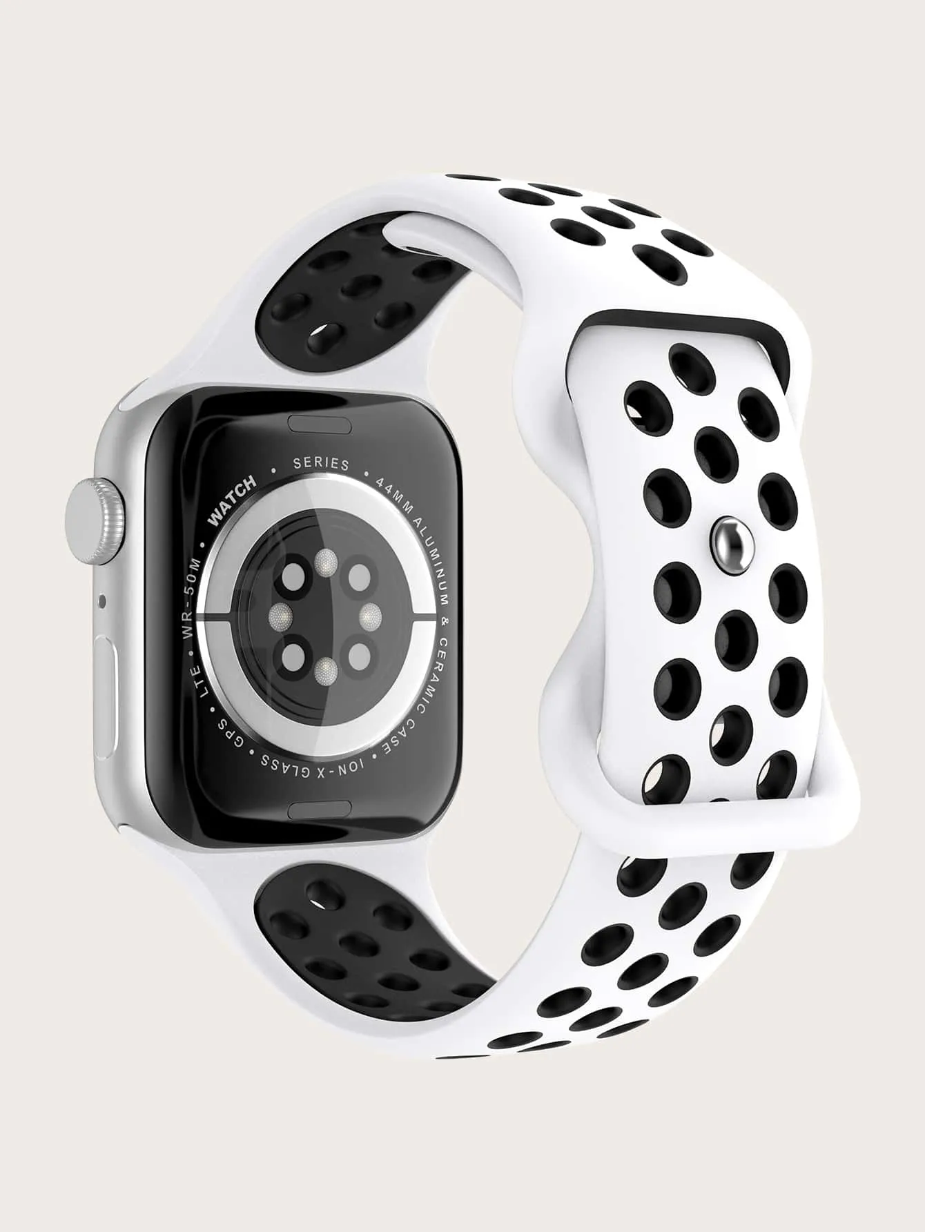 Silicone Watchband - White