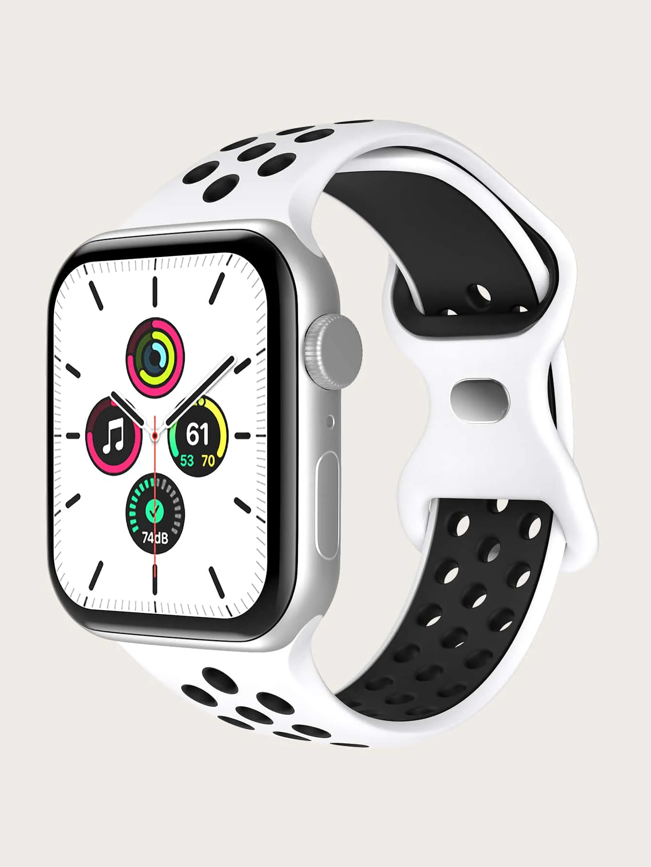 Silicone Watchband - White
