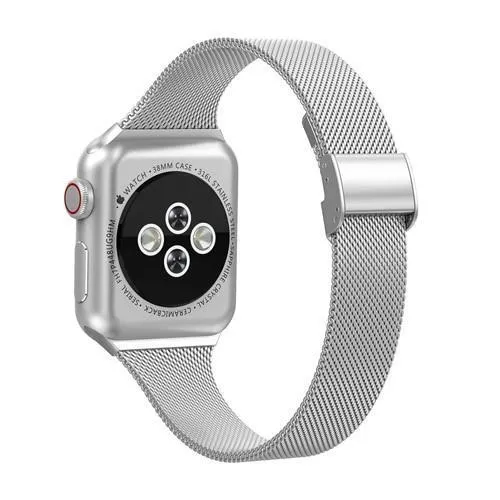 Slim Milanese Apple Watch Band