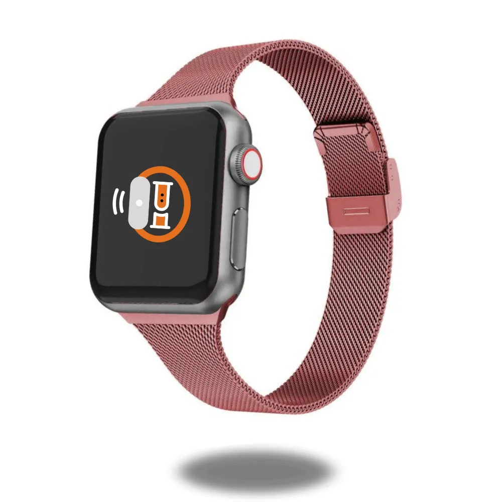 Slim Milanese Loop with Secured Clasp