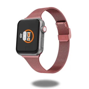Slim Milanese Loop with Secured Clasp