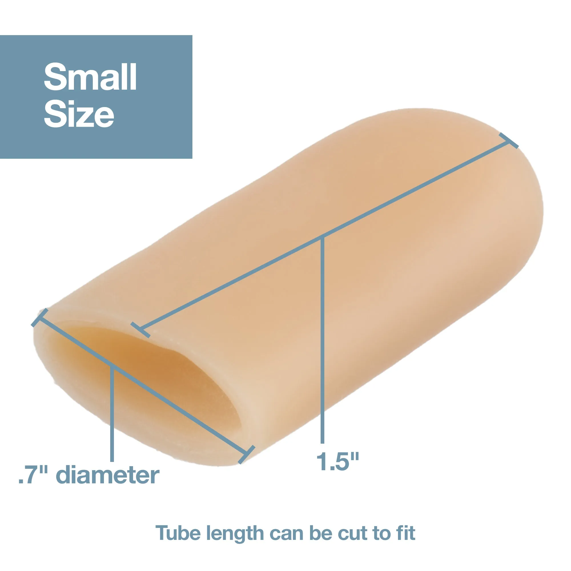 Small Gel Toe Caps, for Little Toes