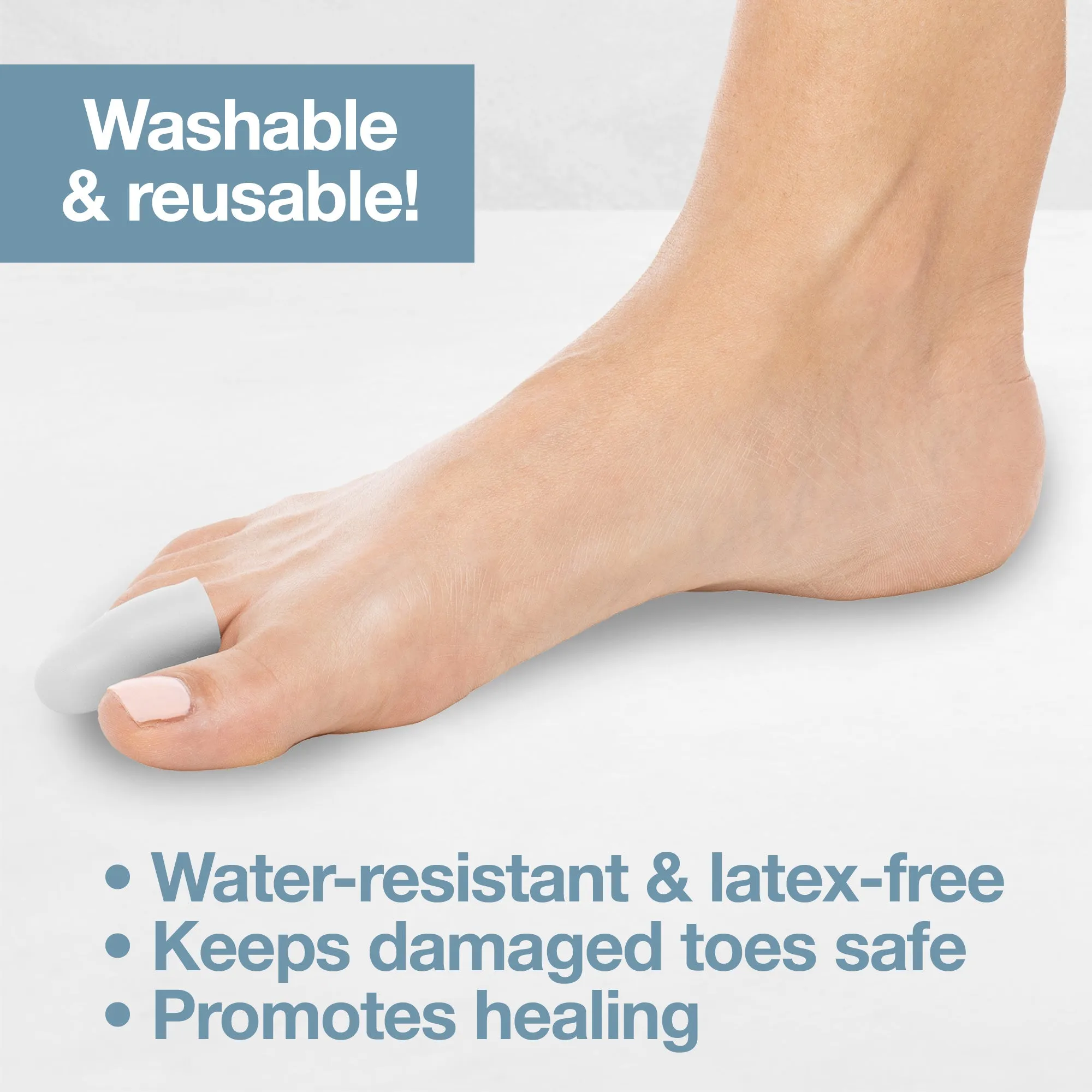 Small Gel Toe Caps, for Little Toes