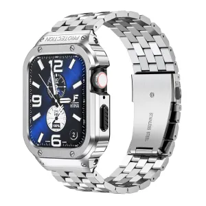 Stainless Steel Bracelet Watch Band With Shockproof Case
