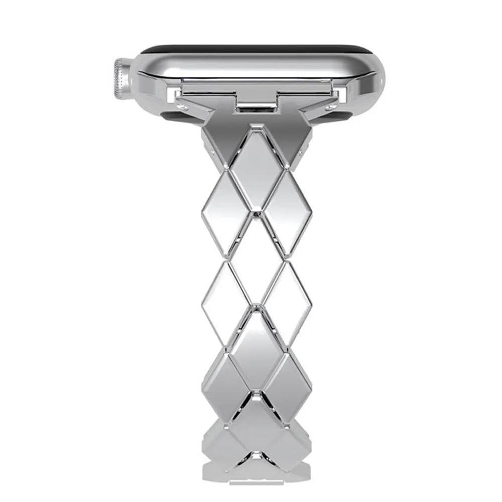 Stainless Steel Rhombus Design Bracelet - Clearance