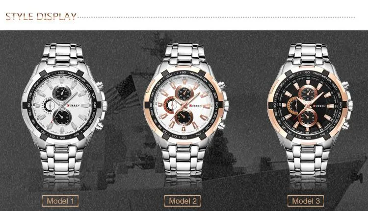Stainless Steel Wristwatch