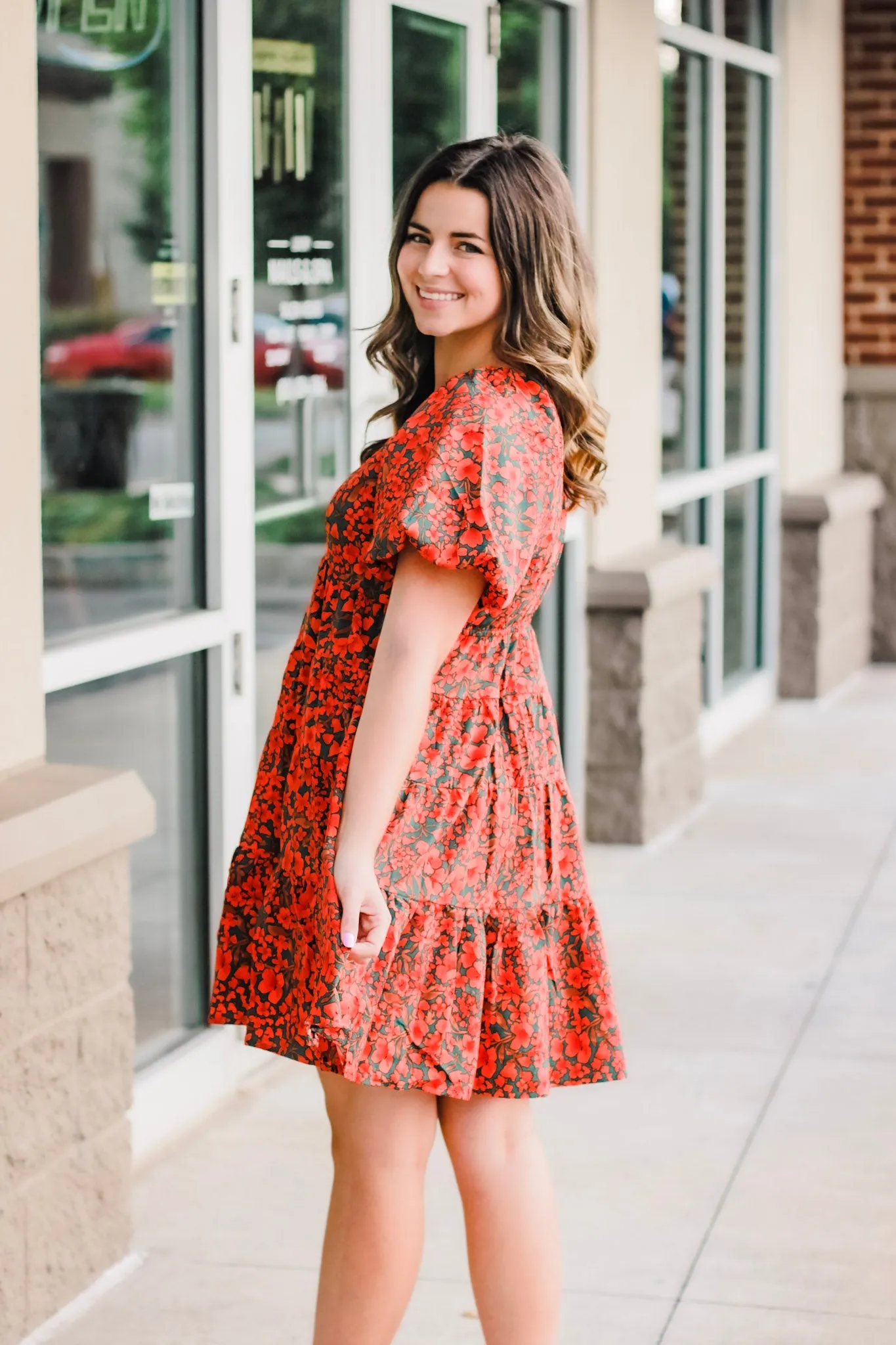Stand Out Floral Dress