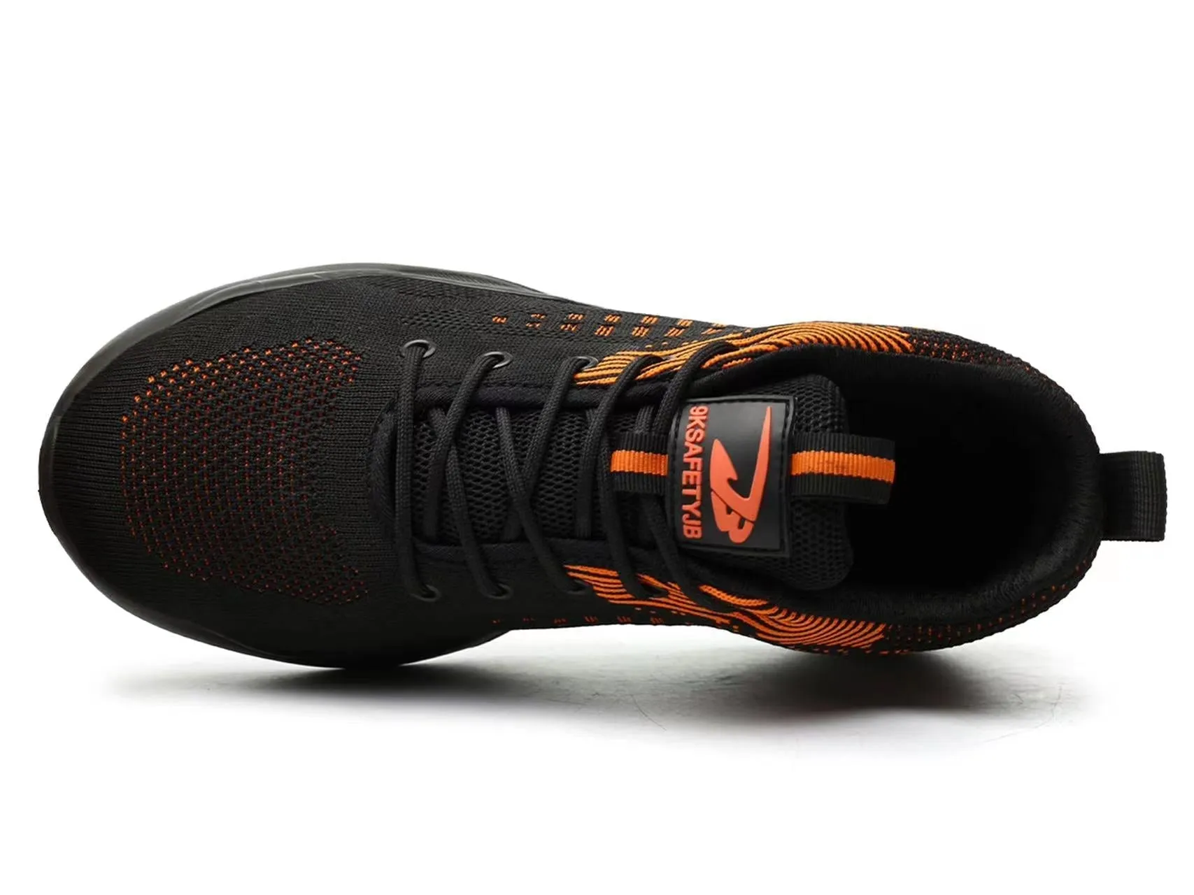 Steel Toe Shoes Women Men Lightweight Air Cushion Safety Work Shoes Anti-Slip Indestructible Sneaker