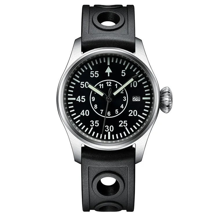 Steeldive SD1928T Type B Pilot Watch - Onion Crown