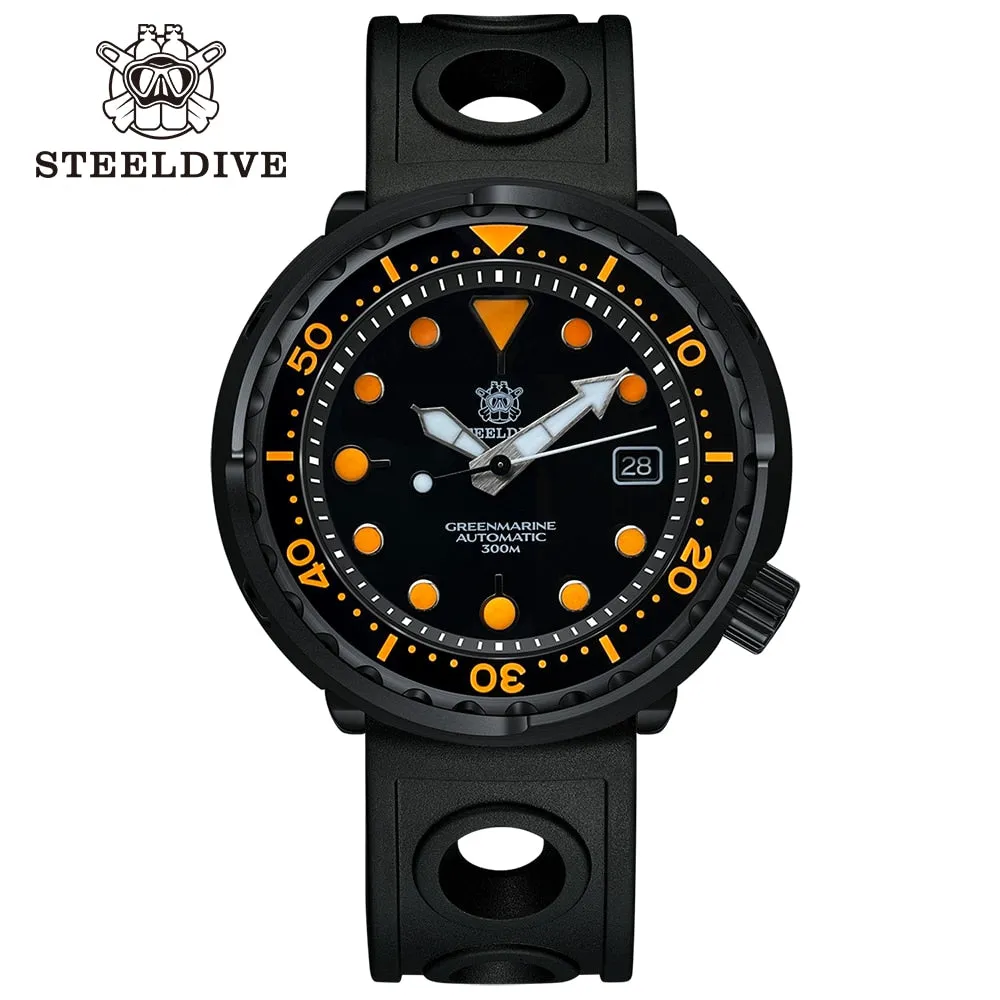STEELDIVE SD1975XT Colorful Tuna Mechanical Watch